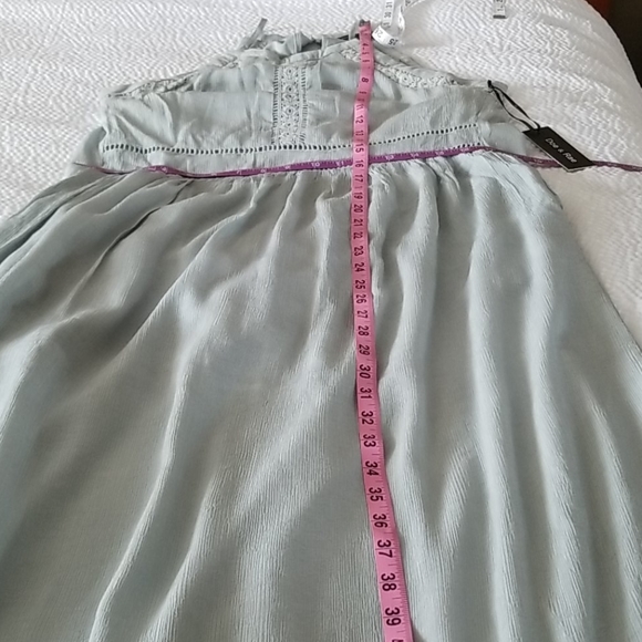 Doe & Rae Maxi Dress Sage Green NWT Sz S - Picture 12 of 16